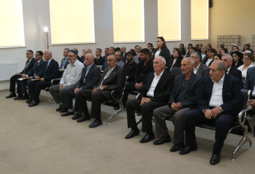 Zirə qəsəbə sakinləri ilə növbəti səyyar görüş keçirilib