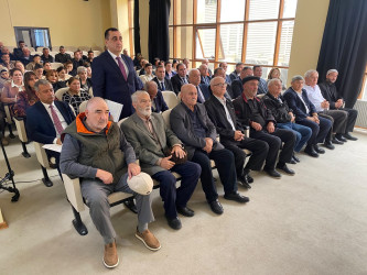 Şağan qəsəbəsində növbəti səyyar qəbul keçirilmişdir