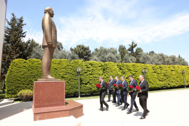 Xəzər rayonunda Ümummilli Lider Heydər Əliyevin anadan olmasının 103-cü ildönümü münasibətilə tədbir keçirilib