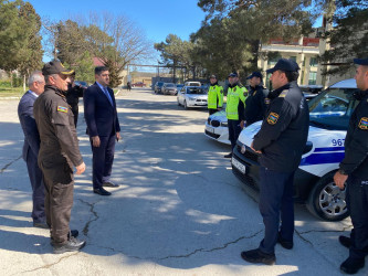 Xəzər rayonunda ərazi mülki müdafiə qüvvələri ilə təlim-məşq toplantısı təşkil olunub