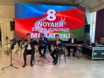 Xəzər rayonunda “8 noyabr – Zəfər Günü” münasibətilə ümumrayon tədbiri keçirilib