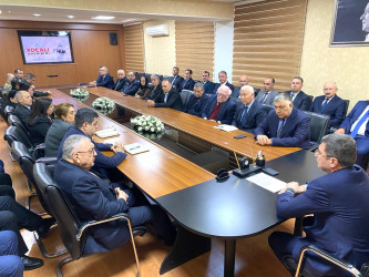 Xocalı soyqırımında həlak olmuş soydaşlarımızın  ailə üzvləri ilə görüş keçirilib