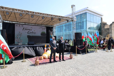 Xəzər rayonunda ümumrayon Novruz şənliyi keçirilib