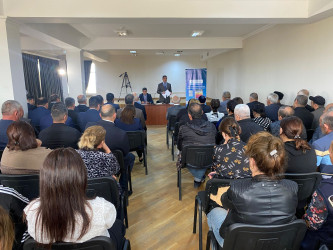 Qala qəsəbə sakinləri ilə növbəti səyyar görüş keçirilib