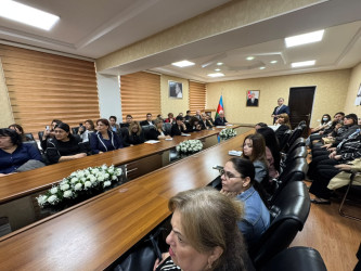 Rəqəmsal xidmətlərdən və “mygov” platformasından istifadənin təşviqi ilə bağlı maarifləndirmə tədbiri keçirilib