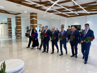 Xəzər rayonunda Ümummilli lider Heydər Əliyevin anadan olmasının 102 illiyinə həsr olunmuş “Heydər Əliyev irsi – Gələcəyə yol” adlı tədbir keçirilib`