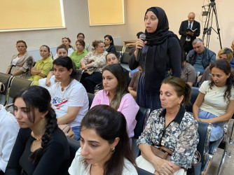 Zirə qəsəbəsində növbəti səyyar qəbul keçirilmişdir