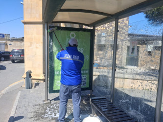 Xəzər rayonunda növbəti genişmiqyaslı təmizlik və abadlıq işləri həyata keçirilib