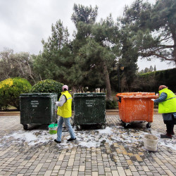 Xəzər rayonunda növbəti ümumrayon iməcliyi keçirilib