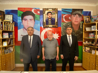 Xəzər rayonunda Şəhidlərin il dönümü qeyd olunub