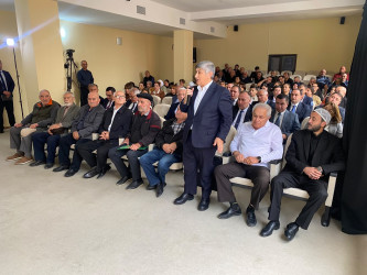 Şağan qəsəbəsində növbəti səyyar qəbul keçirilmişdir