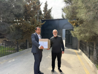 Xəzər rayonunda şəhid ailələri bayram münasibətilə ziyarət edilib
