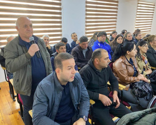 Buzovna qəsəbə sakinləri ilə növbəti səyyar görüş keçirilmişdir