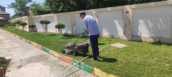 Xəzər rayonunda növbəti genişmiqyaslı ümumrayon iməcliyi keçirilib