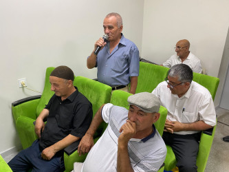 Zirə qəsəbə sakinləri ilə növbəti səyyar görüş keçirilmişdir