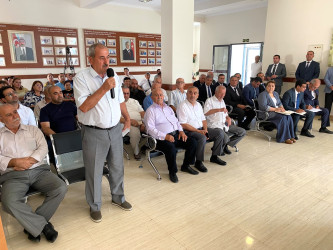 Şağan qəsəbə sakinləri ilə növbəti səyyar görüş keçirilmişdir