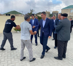 Azərbaycanın suverenliyi və ərazi bütövlüyü uğrunda şəhid olmuş Həsənov Elgün Elşad oğlunun və Zülfüzadə Coşqun Ədail oğlunun anım mərasimi keçirilib