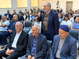 Zirə qəsəbəsində növbəti səyyar qəbul keçirilmişdir