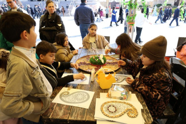 Xəzər rayonunda ümumrayon Novruz şənliyi keçirilib