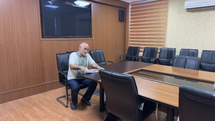 Rayon İcra Hakimiyyətinin başçısı Elşən Salahov vətəndaşların növbəti fərdi qəbulunu keçirib