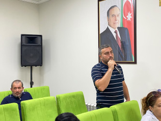 Zirə qəsəbə sakinləri ilə növbəti səyyar görüş keçirilmişdir