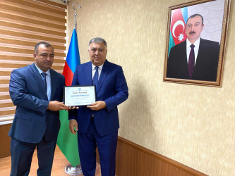 Xəzər rayonunda 23 iyun - Dövlət qulluqçularının  peşə bayramı qeyd olunub