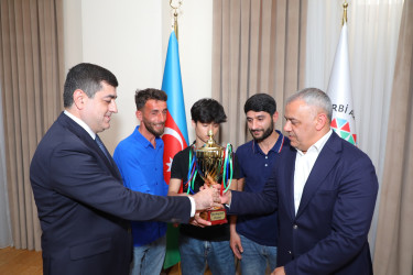 Qərbi Azərbaycan İcmasında mini-futbol turniri və bilik yarışmasının qaliblərinin mükafatlandırma mərasimi keçirilib
