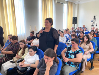 Türkan qəsəbəsində növbəti səyyar qəbul keçirilmişdir