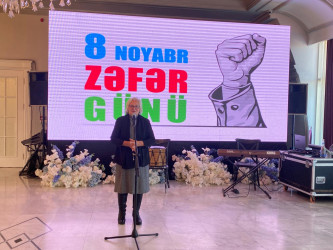 Xəzər rayonunda “8 noyabr – Zəfər Günü” münasibətilə ümumrayon tədbiri keçirilib