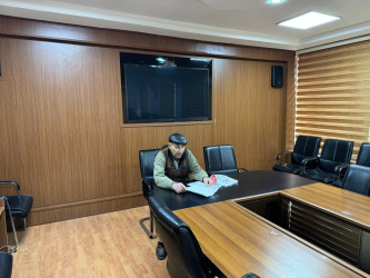 Rayon İcra Hakimiyyətinin başçısı Elşən Salahov vətəndaşların növbəti fərdi qəbulunu keçirib