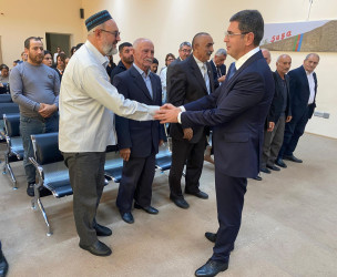 Zirə qəsəbə sakinləri ilə növbəti səyyar görüş keçirilib