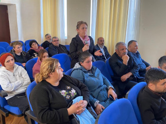 Türkan qəsəbə sakinləri ilə növbəti səyyar görüş keçirilmişdir