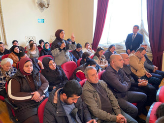 Mərdəkan qəsəbə sakinləri ilə növbəti səyyar görüş keçirilmişdir