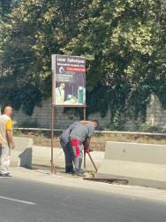 Xəzər rayonunda abadlıq-quruculuq və təmizlik işləri davam etdirilir