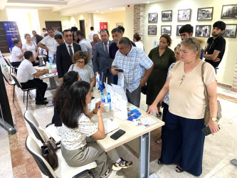 Xəzər rayonunda növbəti əmək yarmarkası keçirilmişdir