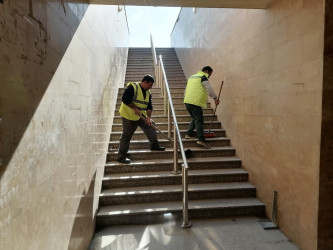 Xəzər rayonunda növbəti ümumrayon iməcliyi keçirilib