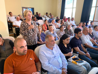 Şağan qəsəbəsində növbəti səyyar qəbul keçirilmişdir