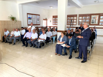 Şağan qəsəbə sakinləri ilə növbəti səyyar görüş keçirilmişdir