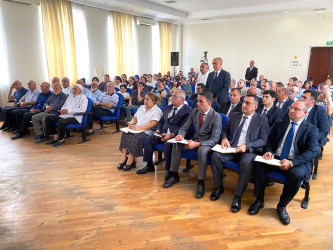 Türkan qəsəbəsində növbəti səyyar qəbul keçirilmişdir