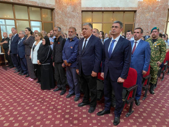 Vətən müharibəsi şəhidi Məmmədov Nahid Vahid oğlunun əziz xatirəsi ehtiramla yad edilib