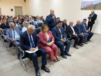 Zirə qəsəbəsində növbəti səyyar qəbul keçirilmişdir