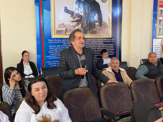 Rayon İcra Hakimiyyəti başçısının  Şüvəlan qəsəbə sakinləri ilə növbəti səyyar görüşü keçirilib