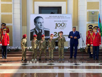 Xəzər rayonunda Silahlı Qüvvələr Gününə həsr olunmuş tədbir keçirilib