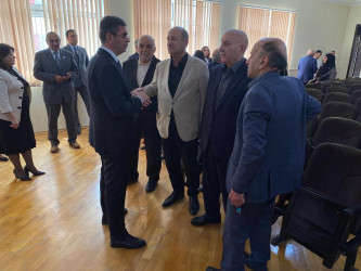 Rayon İcra Hakimiyyəti başçısının  Şüvəlan qəsəbə sakinləri ilə növbəti səyyar görüşü keçirilib