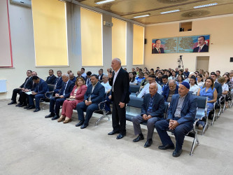Zirə qəsəbəsində növbəti səyyar qəbul keçirilmişdir