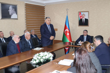 Xocalı soyqırımında həlak olmuş soydaşlarımızın  ailə üzvləri ilə görüş keçirilib