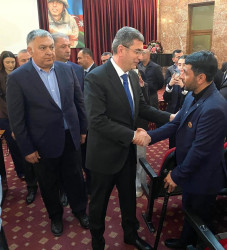 Xəzər rayonunda şəhid Həsənağa Şirvaninin doğum günündə xatirəsi ehtiramla yad edilib