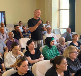 Şağan qəsəbə sakinləri ilə səyyar görüş keçirilib