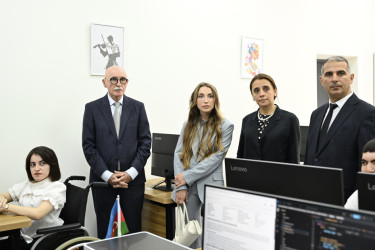 Mədəniyyət və Sənətkarlıq üzrə Bakı Dövlət Peşə Təhsili Mərkəzində inklüziv təlim və tədris mərkəzi yaradılıb