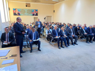 Zirə qəsəbə sakinləri ilə növbəti səyyar görüş keçirilmişdir